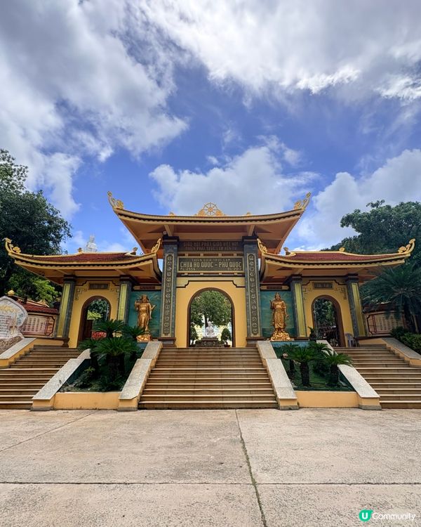 富國島小眾景點「護國寺」，免門票的「神仙海景寺廟」