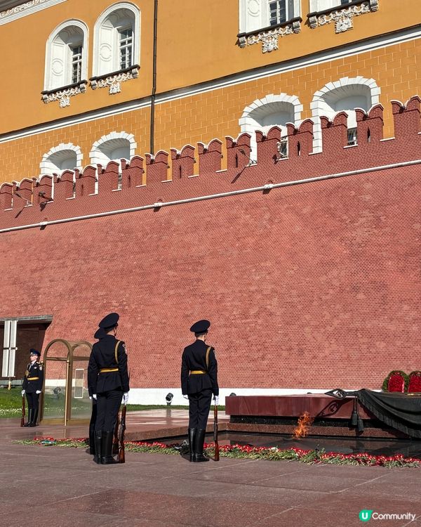 🇷🇺莫斯科無名烈士墓嘅衛兵換崗儀式