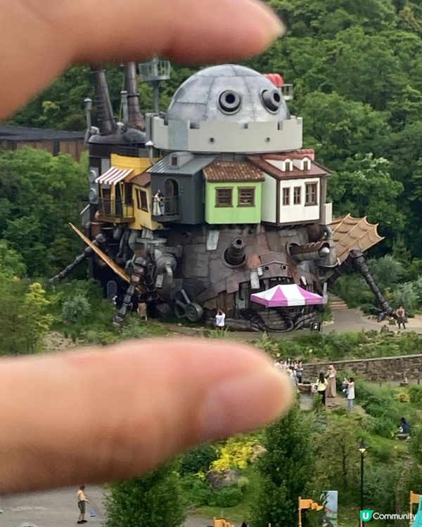 吉卜力公園最值得打卡的是吉卜力大倉庫內的經典場景展,能一次拍...