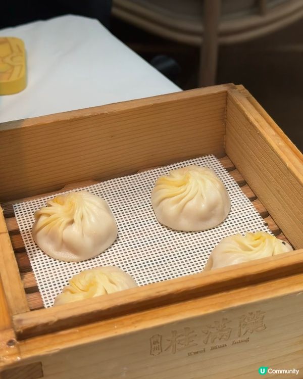 小籠包歎黑椒雞，桂滿隴😋