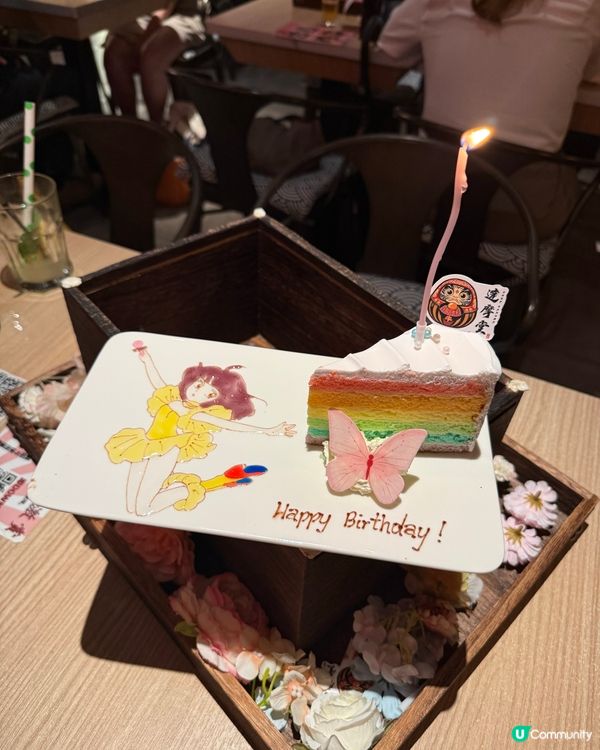達摩堂生日畫碟🎂&和牛壽喜燒🥩