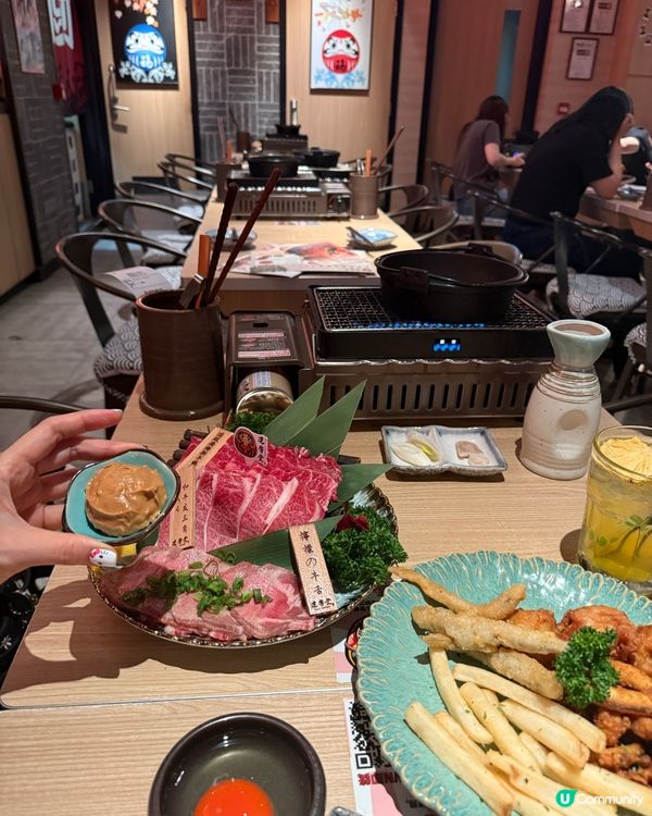 達摩堂生日畫碟🎂&和牛壽喜燒🥩