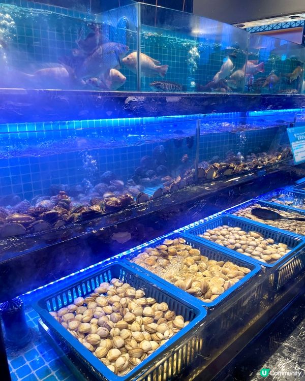 🦐萬豐海岸城･喜庭|海鮮現撈,但肉類品質一般,唔建議專程去