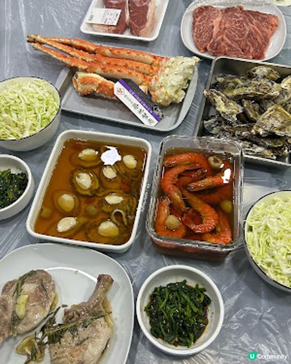 【自家煮】放假就是吃 ♥ 燒蟹腳。醉蝦。醉鮑魚。蒸蠔。慢煮豬鞍。原個菠蘿雪葩