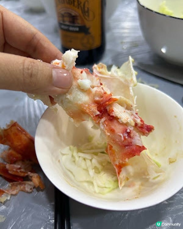 【自家煮】放假就是吃 ♥ 燒蟹腳。醉蝦。醉鮑魚。蒸蠔。慢煮豬鞍。原個菠蘿雪葩