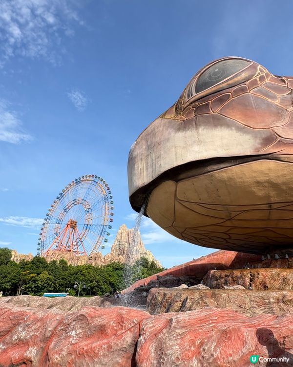 富國島巨龜水族館，人魚show，必打卡！🐢✨