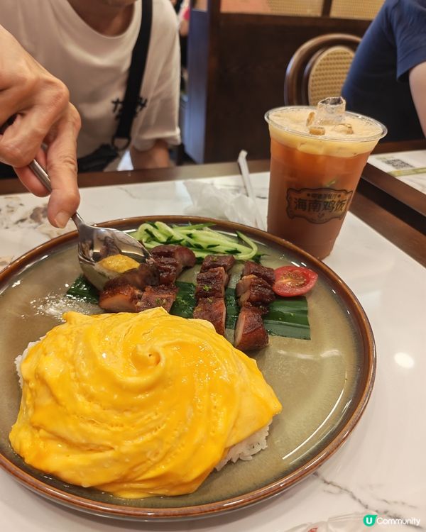 嘟德茶記 $50 醫肚😋 珠海口岸叉燒飯！