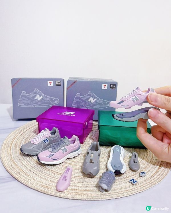 🌟7-11 x New Balance Mini拼砌模型磁貼