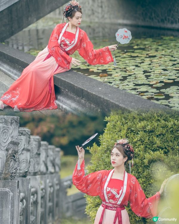 漢服影晒古建築📸