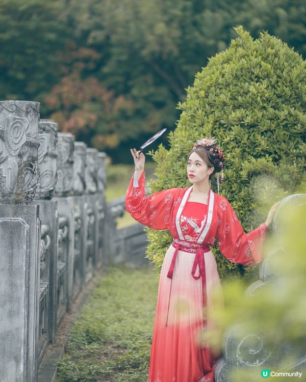 漢服影晒古建築📸