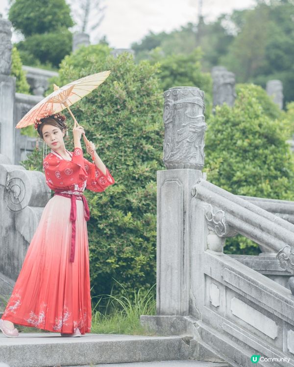 漢服影晒古建築📸