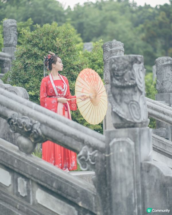 漢服影晒古建築📸