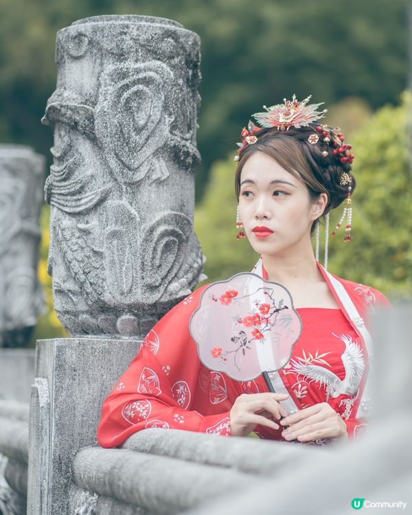 漢服影晒古建築📸