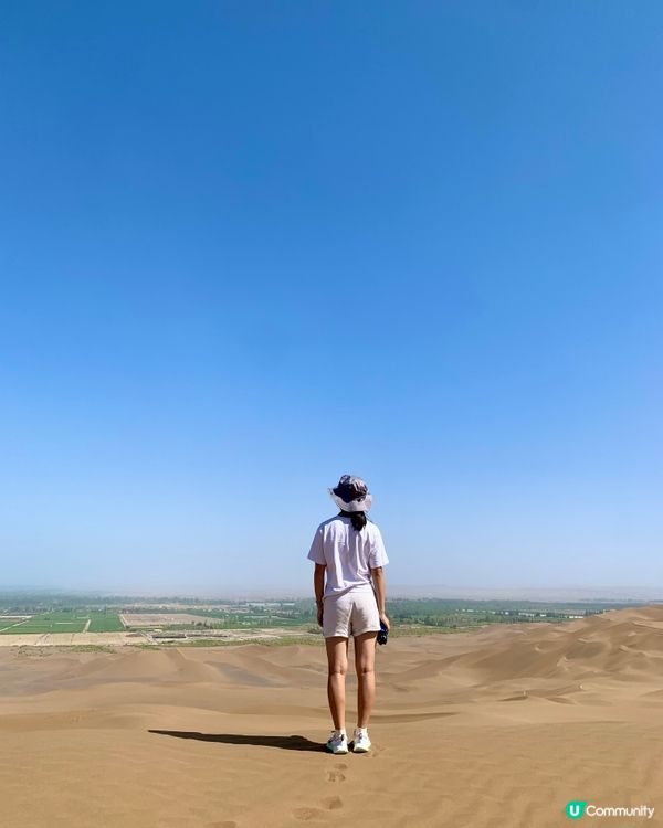 🌵新疆北疆･庫木塔格沙漠|世界唯一與城市相連的沙漠!騎駱駝+...