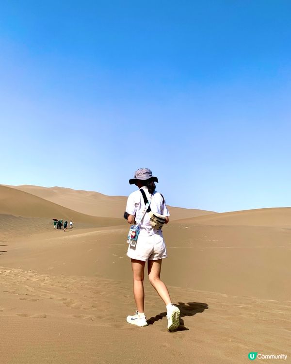 🌵新疆北疆･庫木塔格沙漠|世界唯一與城市相連的沙漠!騎駱駝+...