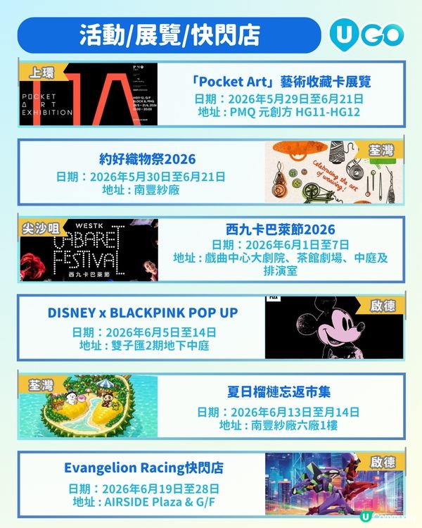 【6月放假好去處！✨】                                                  