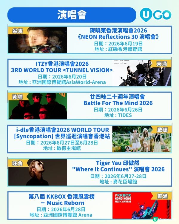 【6月放假好去處！✨】                                                  