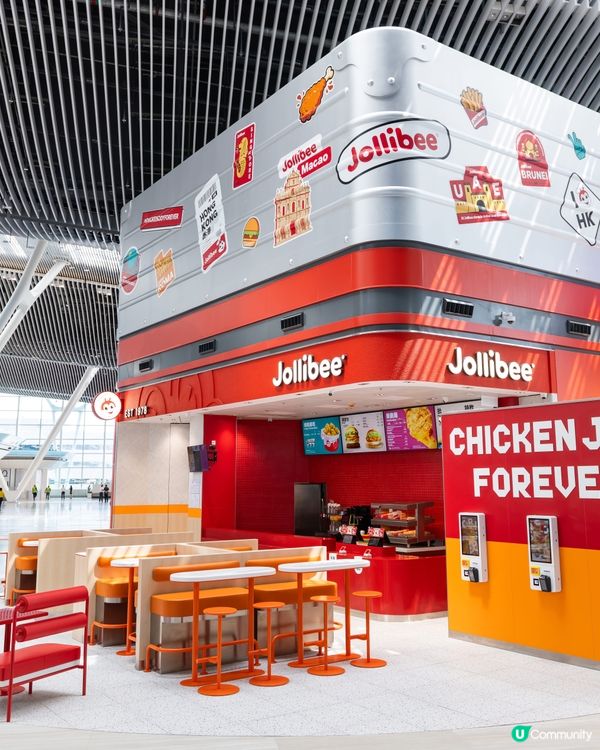 Jollibee首度進駐香港國際機場T2　24 小時營業＋送限量貼紙                                                    