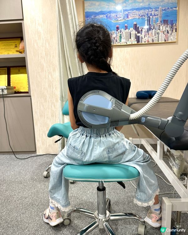 阿女終於唔使我不停提『挺直啲條腰』！！！！