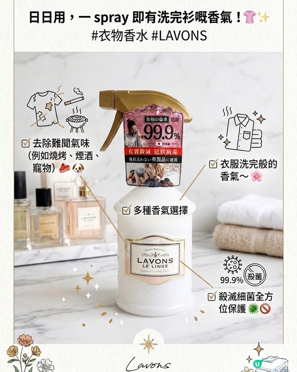 ✨ 這就是我要的神級✨衣物香水👚👕👗
