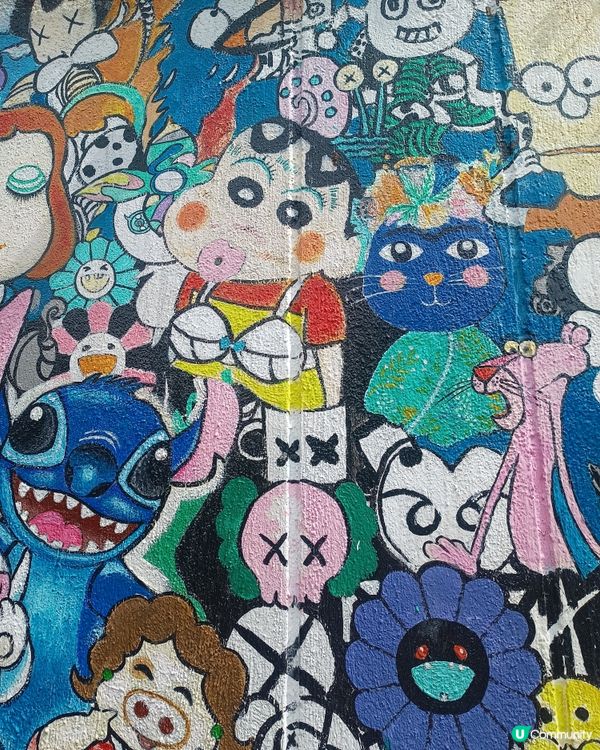 🌈大西北童話壁畫打卡點！😍