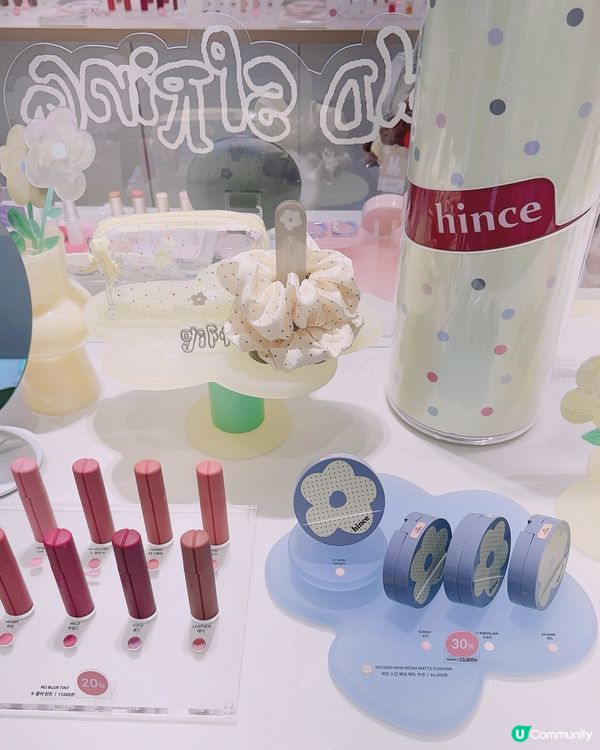少女心炸裂！韓系浪漫氛圍 hince彩妝🍑✨