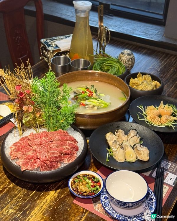 真材實料靚湯底．異國風の特色火鍋店‼️