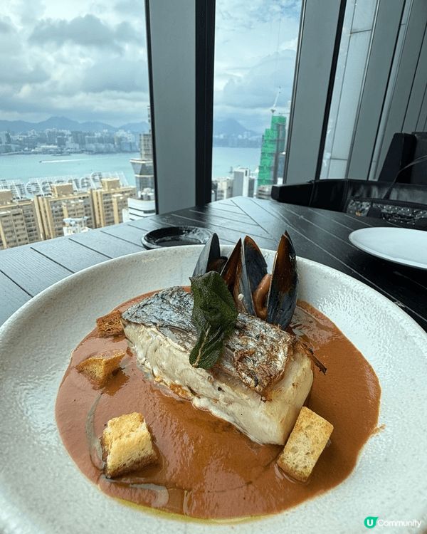 今日喺銅鑼灣Alto用餐，環境舒適，高層望到維港同香港島景色...