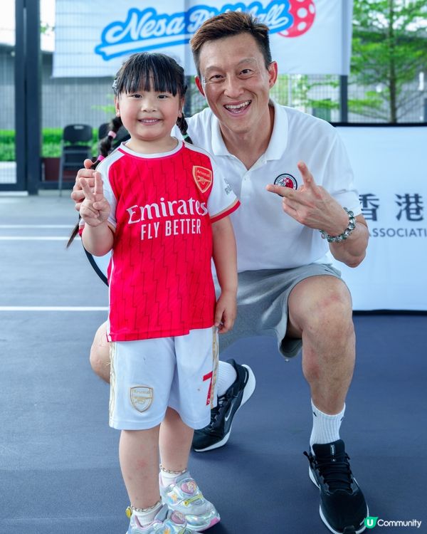 媃媃初體驗⚽️港隊門將親自教射波！