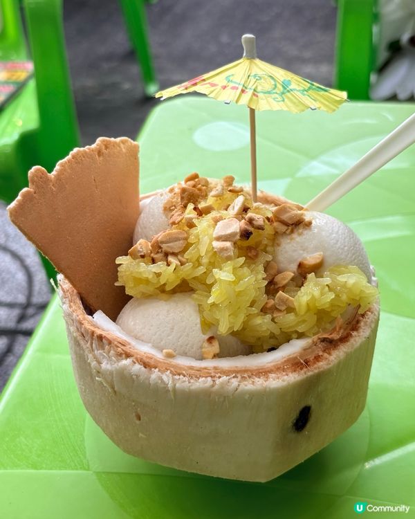陽東夜市必食椰子雪糕，沒吃過等於白來🥥🍦