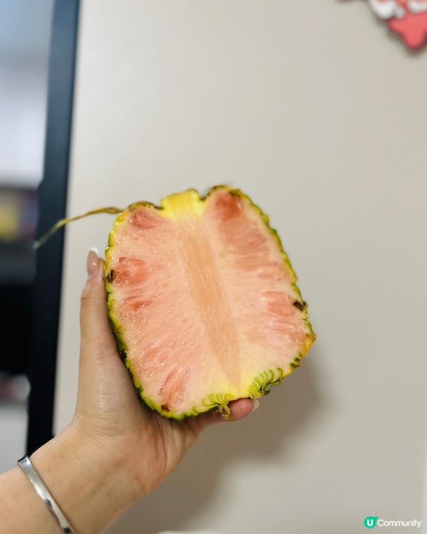 母親節禮物！粉紅菠蘿蛋糕！🎁