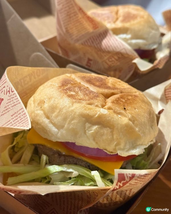 ｢Burger包面好食🤤成個burger都配搭得好好味｣