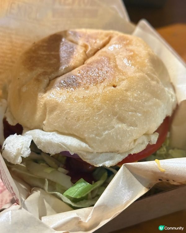｢Burger包面好食🤤成個burger都配搭得好好味｣