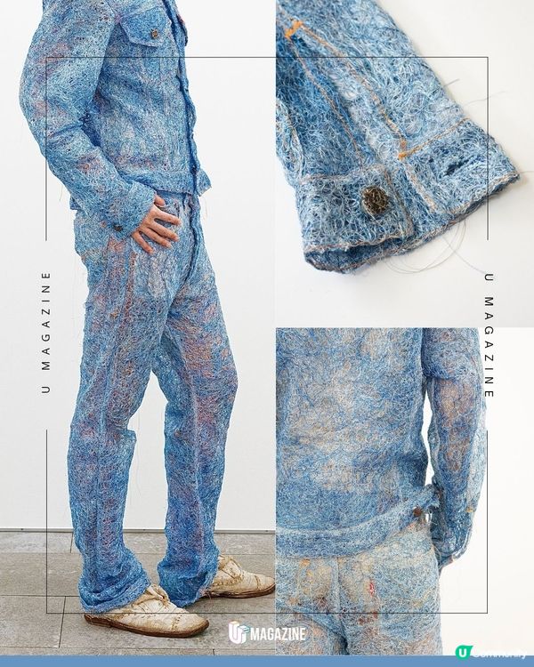 用紗線「編」出來的經典 Levi's ？| 零布料全透視、極致輕量化的牛仔褸                                                    
