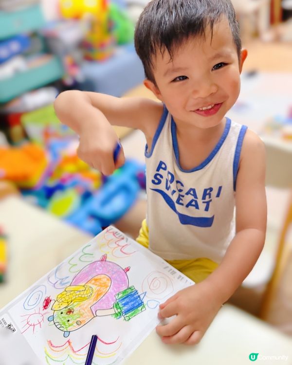 賞假期填色比賽！我已報名！🎨🤩