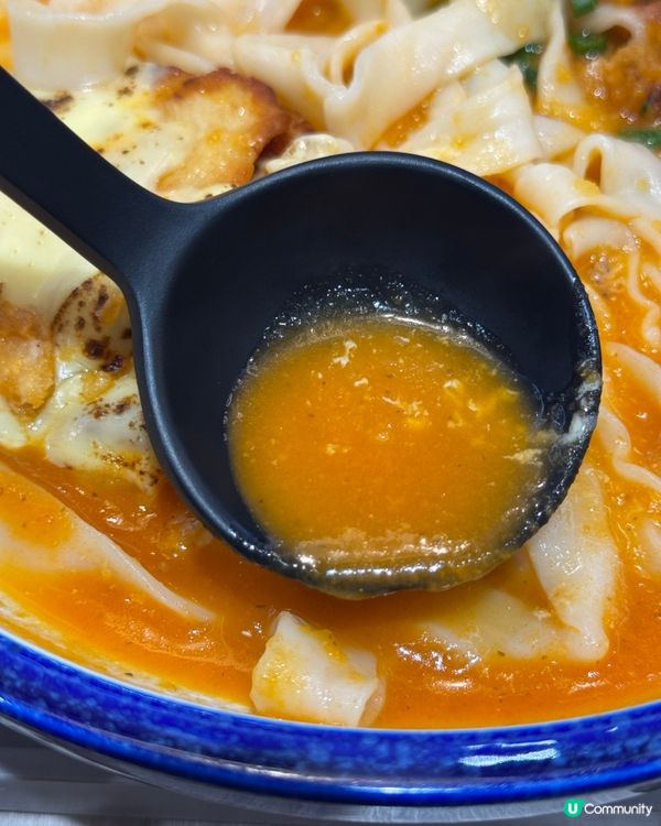一人獨享蕃茄湯麵🍜💸 ($75)