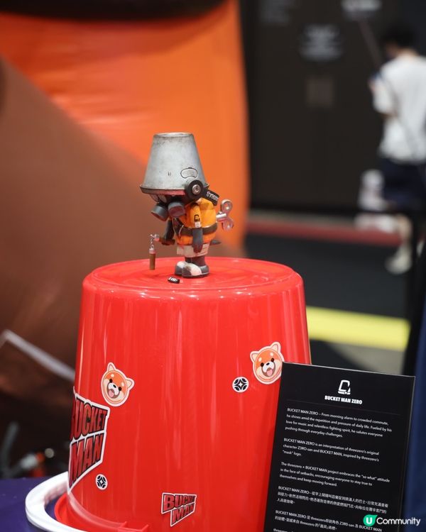 6米高BUCKET MAN+法國賭神降臨Comic Con