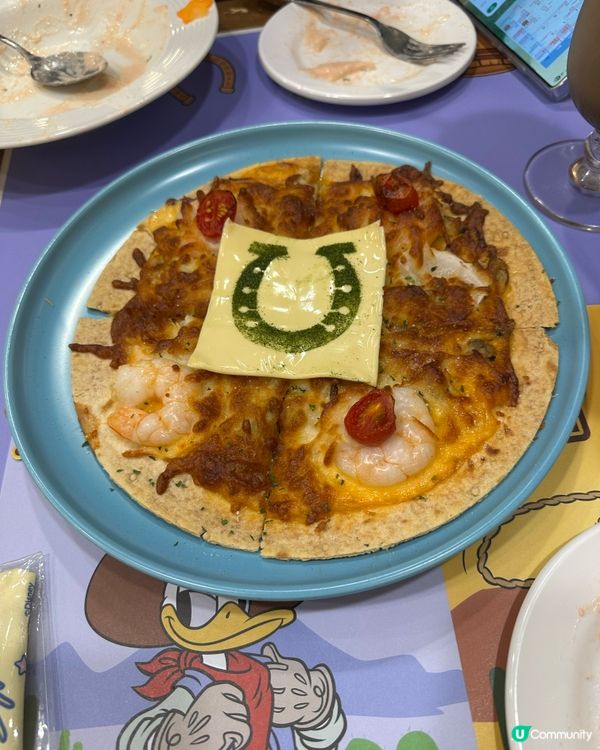 金黃酥脆披薩🍕 + 可愛心太軟🍰