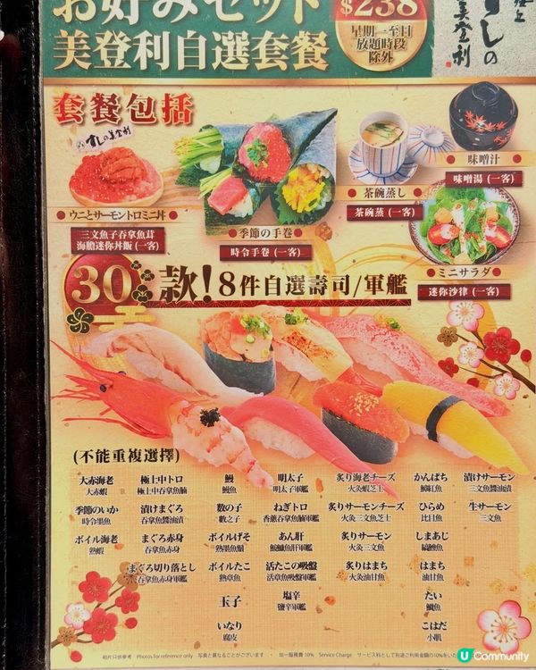📍沙田新城市廣場✨梅丘壽司の美登利総本店✨一向以食材新鮮､份...