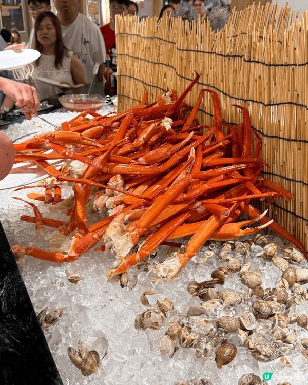 第一次帶仔仔食buffet揀左左位於沙田帝都酒店的柏麗，平日...