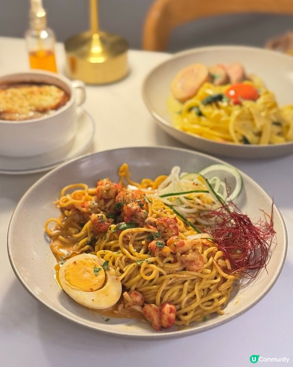 沙田fusion意粉🍝💥！醉雞忌廉好食🇬🇭。