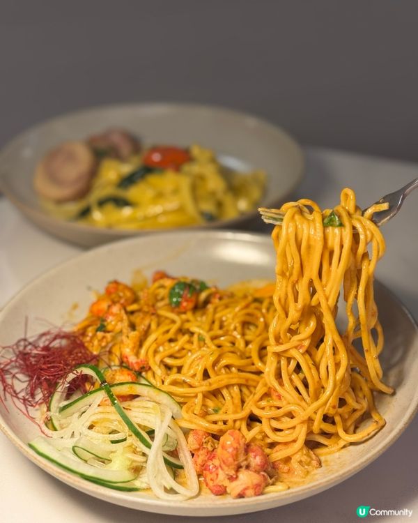 沙田fusion意粉🍝💥！醉雞忌廉好食🇬🇭。