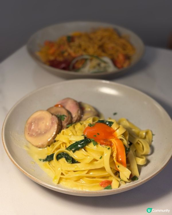 沙田fusion意粉🍝💥！醉雞忌廉好食🇬🇭。