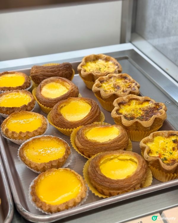 銅鑼灣人氣麵包店 新出流心芝士撻