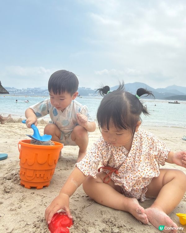 水清沙幼🌊西貢半月灣半日游🌙