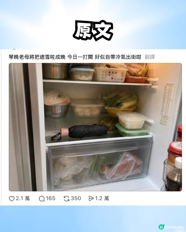 【夏日消暑】港媽自創驚人「降溫神器」！將「呢樣嘢」放落雪櫃雪一晚自帶冷氣出街？網民兩極激辯！                                                    