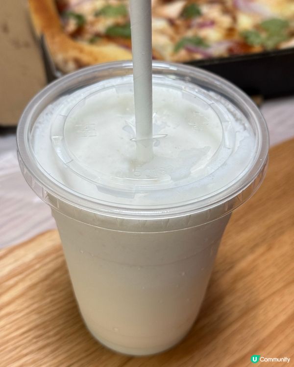 ｢椰青奶昔好飲😆｣