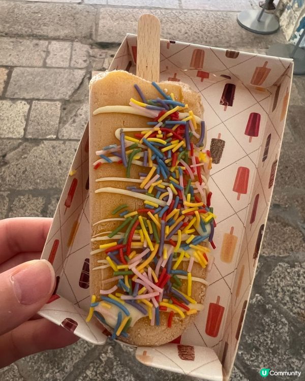 中環大館意式雪條！芒果濃郁＋白朱古力彩虹脆粒🍦