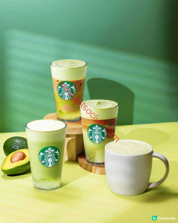 Starbucks 驚喜登場：全新「綿雲牛油果」系列，一試難忘！