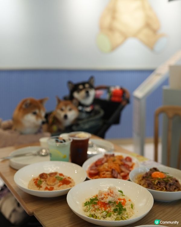 熊熊主題Cafe ☕ 意粉同可麗餅勁出色～